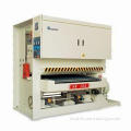 Roller Feeding Wide Belt Sander with 40 to 1,300mm Working Width and 20m/s Sanding Belt Speed